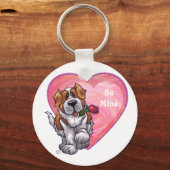 Porte-clés Saint-Bernard Valentin (Recto)