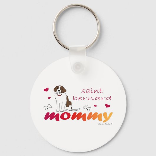 Porte-clés Saint-BernardMommy (Recto)