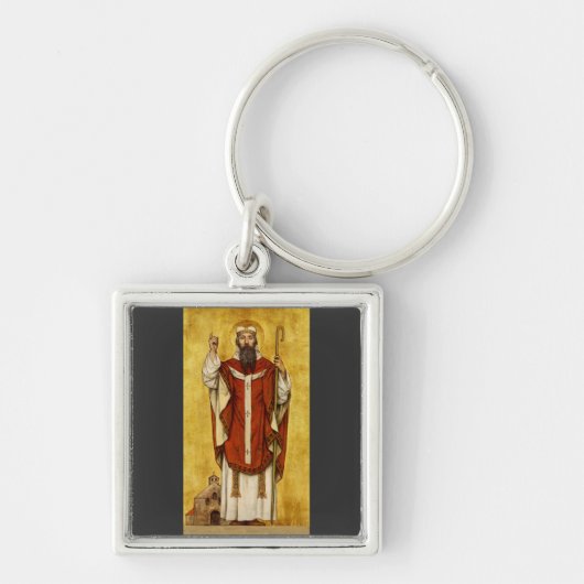 Porte-clés Saint Boniface de Mayence - Patron des éducateurs (Devant)