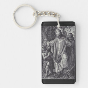 Porte-clés Saint Boniface Premier Apôtre de l'Allemagne