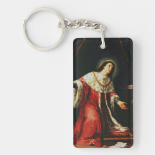Porte-clés Saint Casimir Jagellon - Saint patron de la Pologn