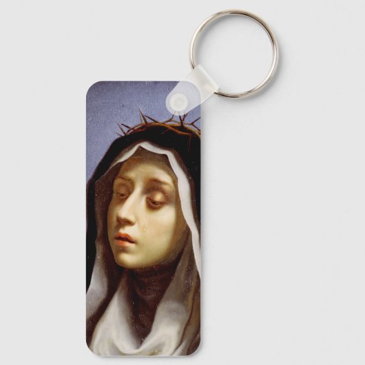 Porte-clés Saint-Catherine de Sienne (Verso)