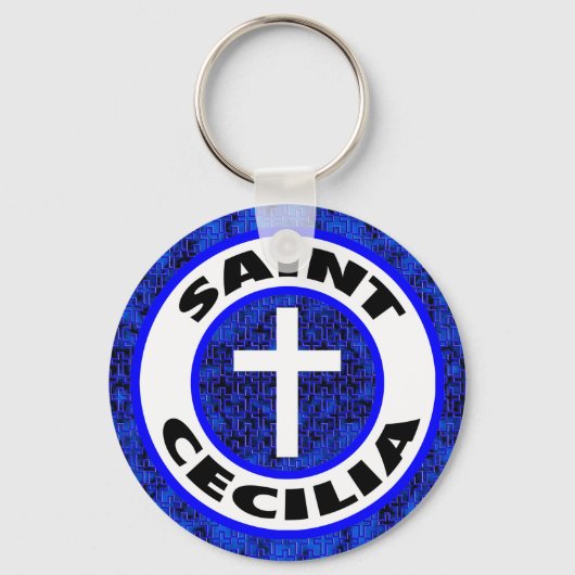 Porte-clés Saint Cecilia (Recto)