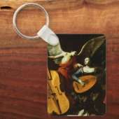 Porte-clés Saint Cecilia et l'ange par Carlo Saraceni (Recto)