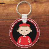 Porte-clés Saint Charles Borromeo (Recto)