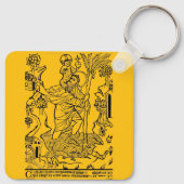 Porte-clés Saint Christophe catholique romain (Dos)