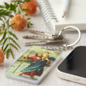 Porte-clés Saint Christopher (Devant droit)