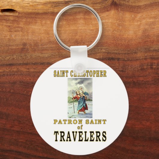 PORTE-CLÉS SAINT CHRISTOPHER (Recto)