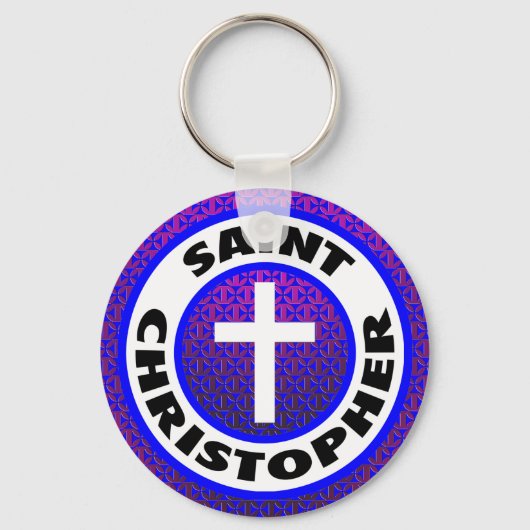 Porte-clés Saint Christopher (Recto)