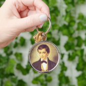 Porte-clés Saint Dominic Savio étudiant de John Bosco (Main)