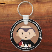 Porte-clés Saint Dominique de Guzman (Recto)