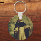Porte-clés Saint Dominique de Guzman (Recto)