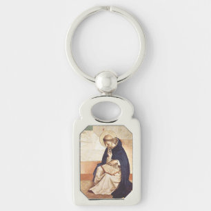 Porte-clés Saint Dominique par Fra Angelico Renaissance Beaux