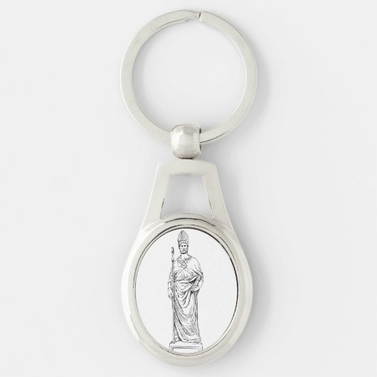 Porte-clés Saint Eloi Confesseur et Évêque (Devant)