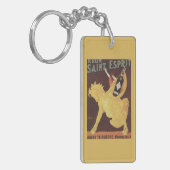 Porte-clés Saint Esprit de Rhum - promo d'André Teissedre (Devant gauche)