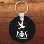 Porte-clés Saint Esprit Dove Powered Dons Chrétiens Pour Homm (Recto)