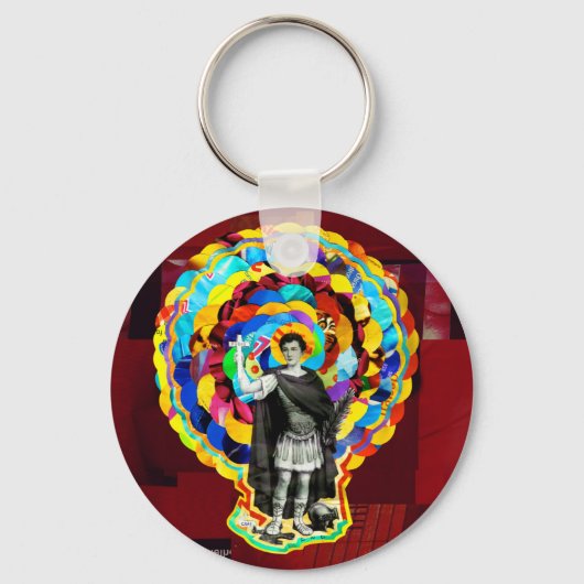 Porte-clés Saint Expedito (Saint Expeditus) (Recto)