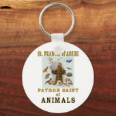 Porte-clés SAINT FRANCIS d'ASSISI (Recto)