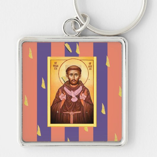 Porte-clés Saint François d'Assise (Devant)