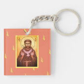 Porte-clés Saint François d'Assise (Dos)