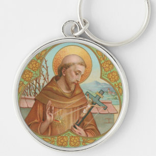 Porte-clés Saint François d'Assise (BK 002)