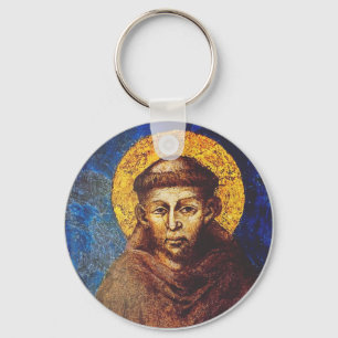 Porte-clés Saint François d'Assise Le Cantique de la Création