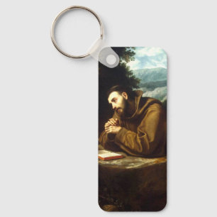 Porte-clés Saint François d'Assise Père Séraphique Beaux-Arts