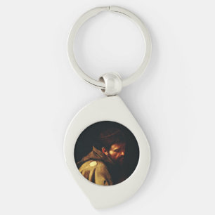 Porte-clés Saint François par Le Caravage Chef-d'œuvre baroqu