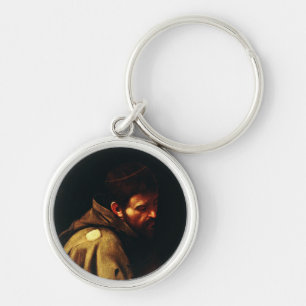 Porte-clés Saint François par Le Caravage Chef-d'œuvre baroqu
