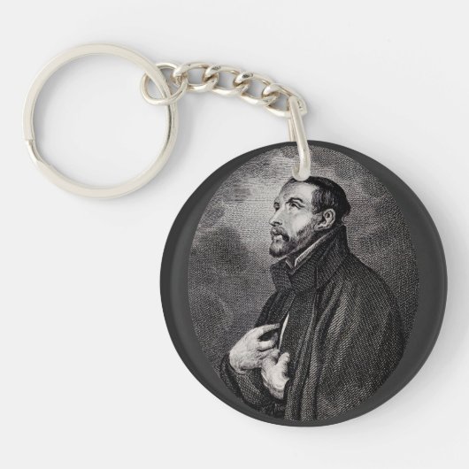 Porte-clés Saint François Xavier (Devant)