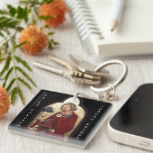 PORTE-CLÉS SAINT GALGANO / LÉGENDE DE L'ÉPÉE DANS LE ROCHER (Devant Droit)