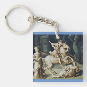 Porte-clés Saint Georges et le Dragon Grand Martyr