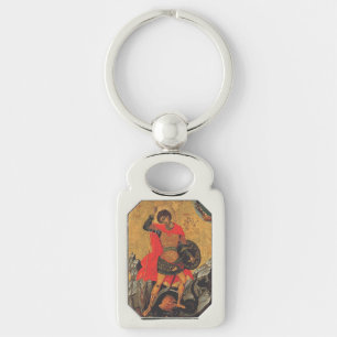 Porte-clés Saint Georges et le Dragon Grand Martyr