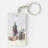 Porte-clés Saint Germain des Prés Eglise Paris (Dos)