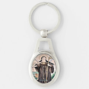 Porte-clés Saint Gertrude le Grand