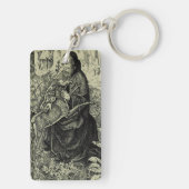 Porte-clés Saint Giles l'ermite (Dos)