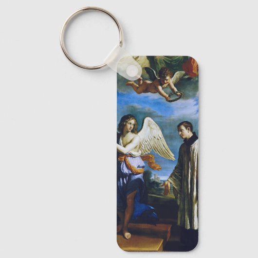 Porte-clés Saint italien Aloysius Gonzaga (Recto)