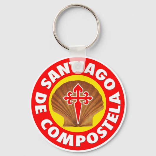 Porte-clés Saint Jacques de Compostelle (Recto)