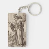 Porte-clés Saint Jacques le Grand des Douze Apôtres (Dos)