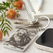 Porte-clés Saint Jacques le Grand l'Apôtre (Devant droit)