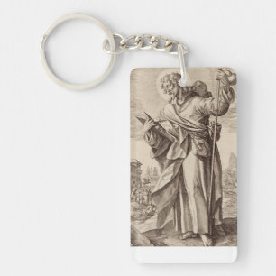 Porte-clés Saint Jacques le Majeur un des Douze Apôtres