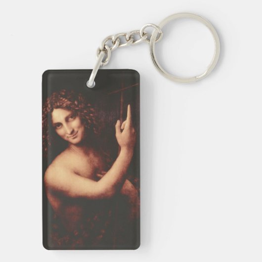 Porte-clés Saint Jean-Baptiste par Léonard de Vinci (Dos)