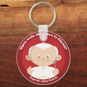 Porte-clés Saint Jean-Paul II (Recto)