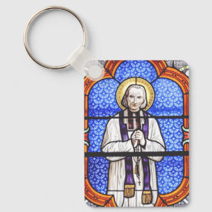 Porte-clés Saint Jean Vianney Guide de l'Âme Premium Impressi