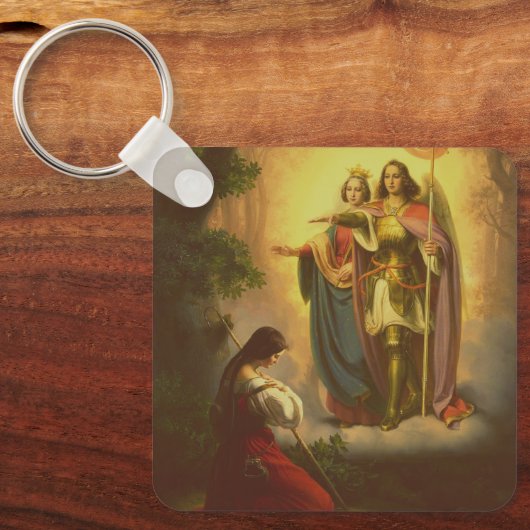 Porte-clés Saint Jeanne d'Arc (Recto)