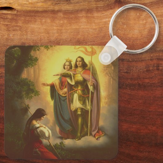 Porte-clés Saint Jeanne d'Arc (Verso)