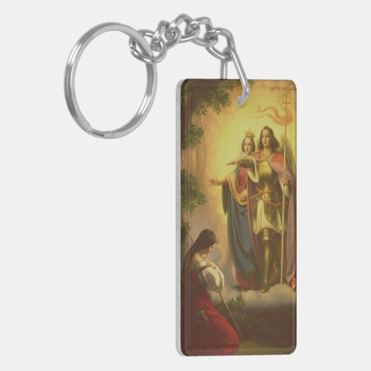 Porte-clés Saint Jeanne d'Arc (Devant gauche)