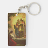 Porte-clés Saint Jeanne d'Arc (Dos)