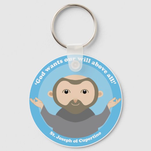 Porte-clés Saint-Joseph de Cupertino (Recto)