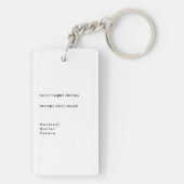 Porte-clés Saint Joseph, Montréal (Dos)